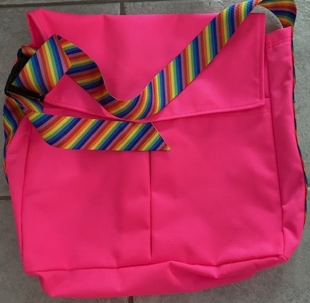 Hot pink Hangin Out Bag