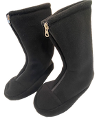 adult X large black winter boots