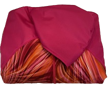 hot pink melted reds winter capes