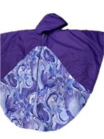 pre-made titanium flower winter cape