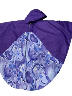 pre-made titanium flower winter cape