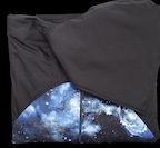 blue galaxy pre made winter capes