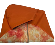 winter capes with a print front